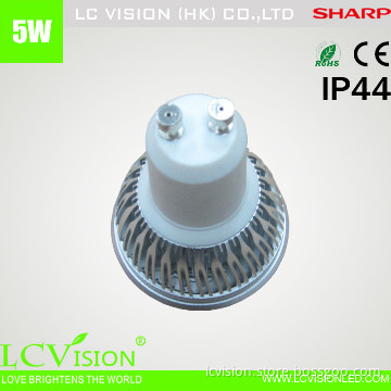 LED lighting / 5W SHARP COB LED LAMP CUP/ IP44 / E27 GU10 / 500 lm